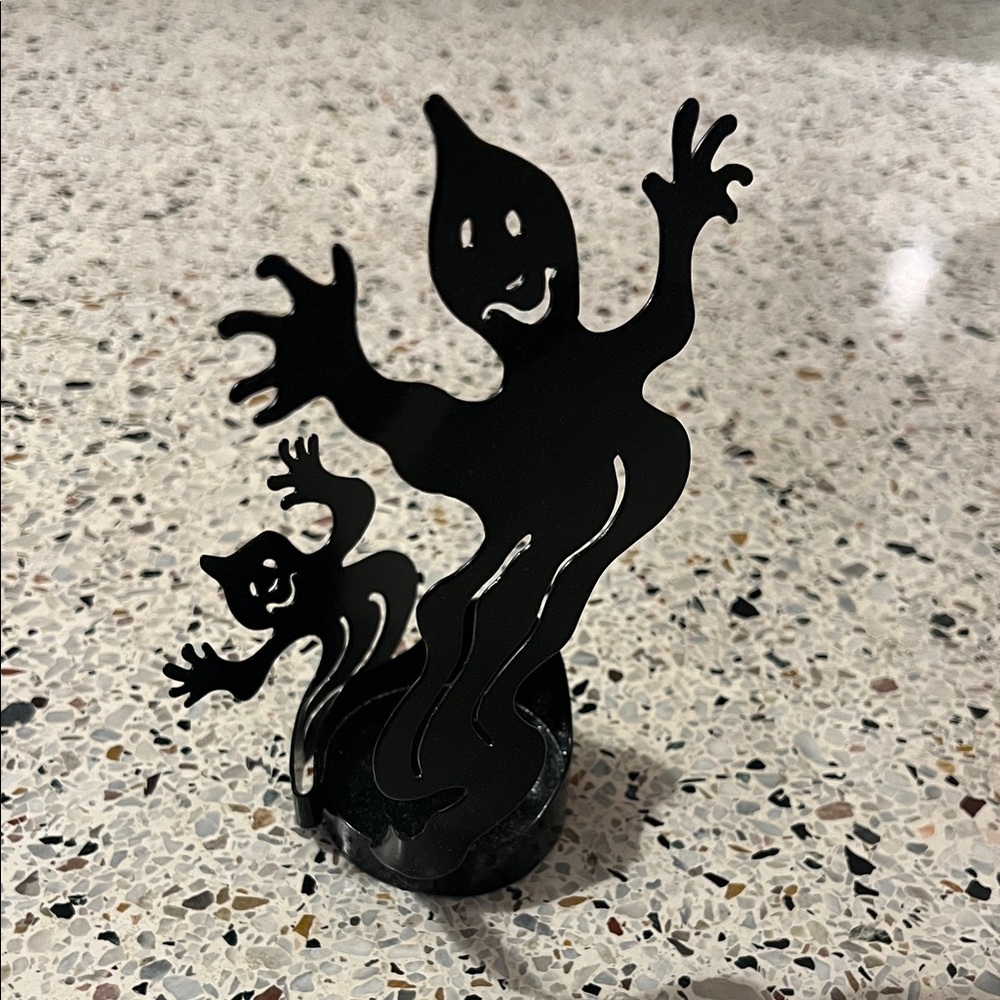 Partylite Halloween ghost candle holder
